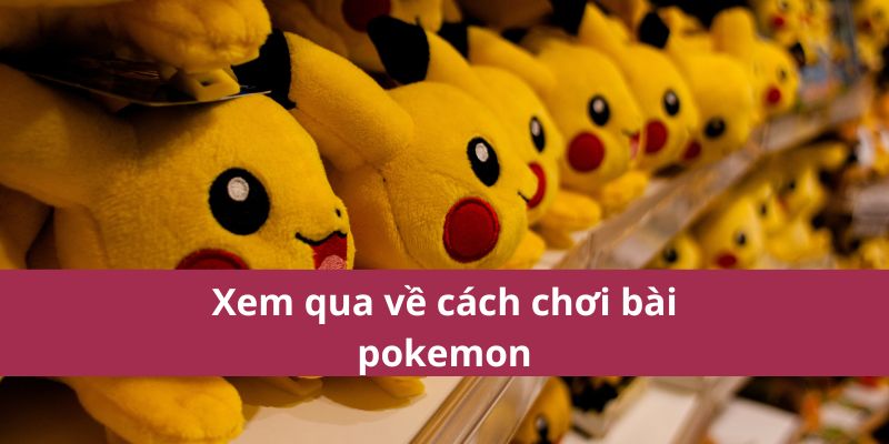Hướng Dẫn Cách Chơi Bài Pokemon Chi Tiết Dành Cho Người Mới 3 Xem qua về cách chơi bài pokemon