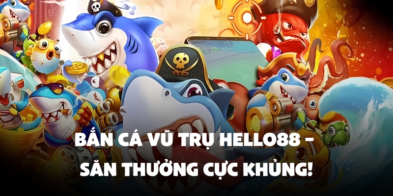 Bắn Cá Vũ Trụ Hello88 – Săn Thưởng Cực Khủng Nhanh Trong 1 Phút 1 ban ca vu tru